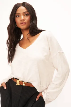 Adonis V Neck LS Top