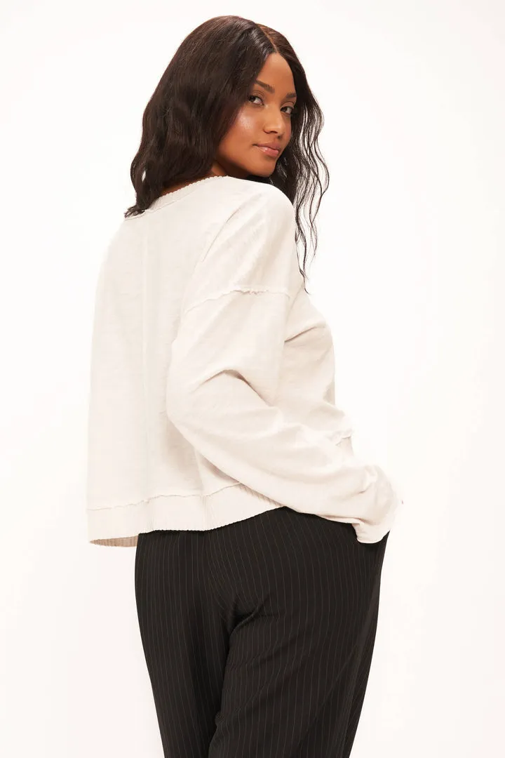 Adonis V Neck LS Top