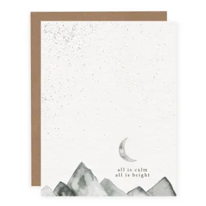All is Calm All is Bright | Christmas Card (SALE)