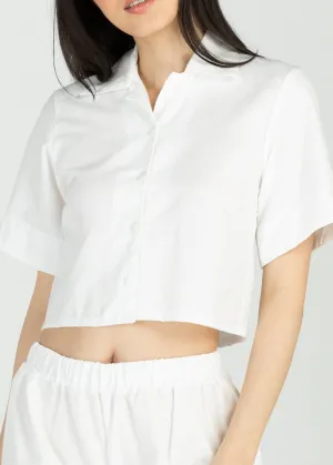 Box Sleeve Linen Polo