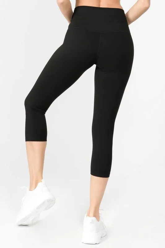 Buttery Soft Capri Activewear Leggings