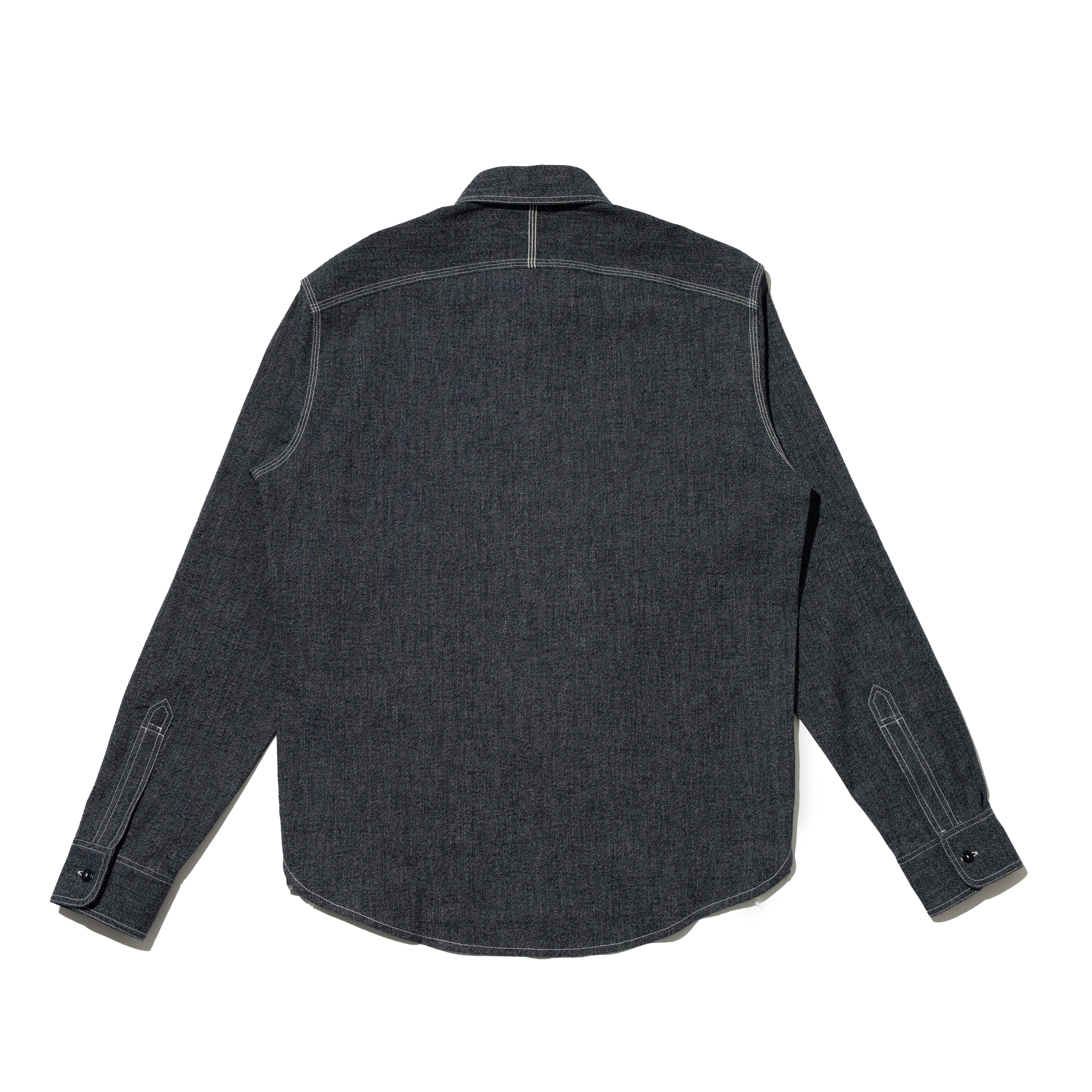 Dawson Denim x Triplstitched Workwear Shirt - 7oz Salt and Pepper Twisted Yarn