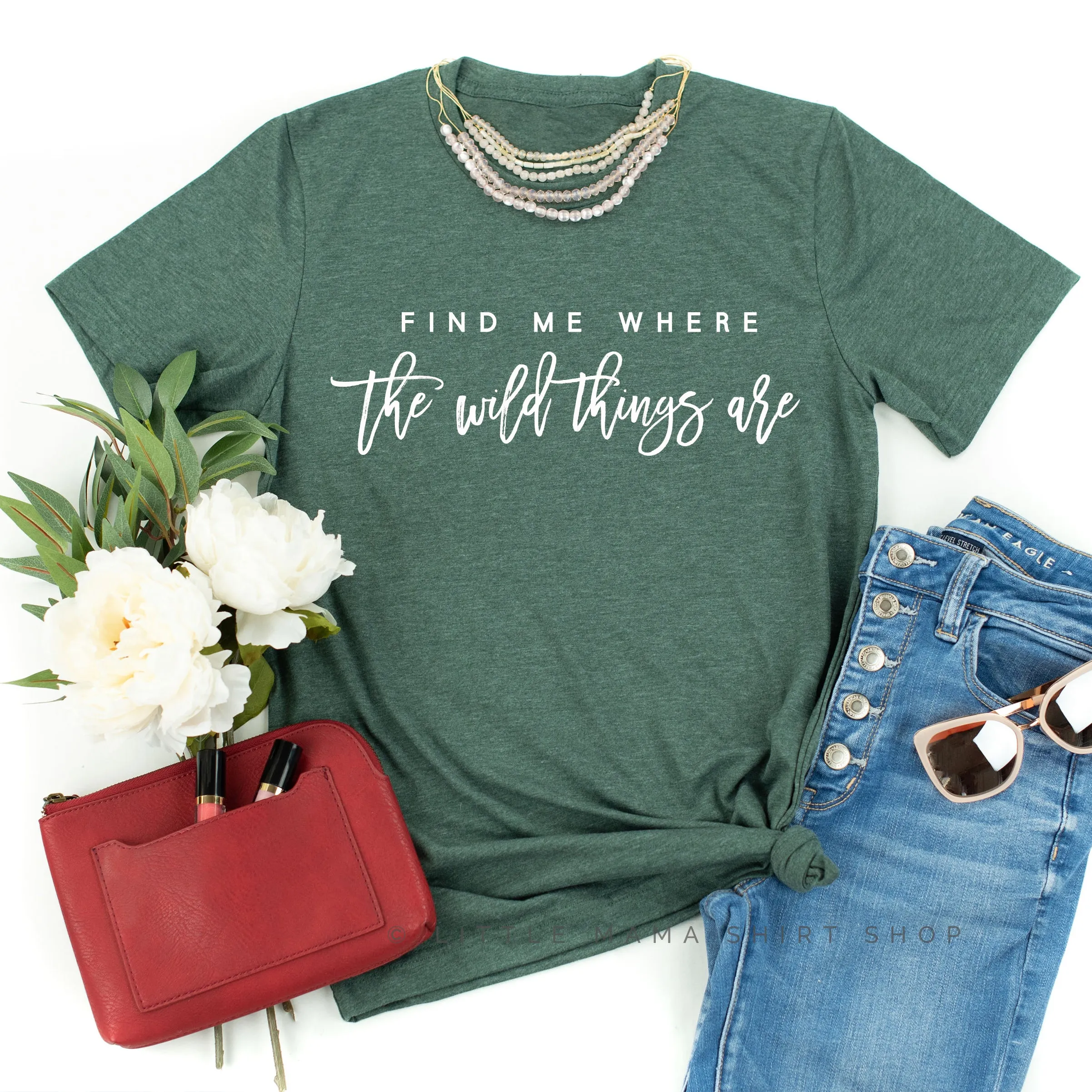 Find Me Where The Wild Things Are - Unisex Tee