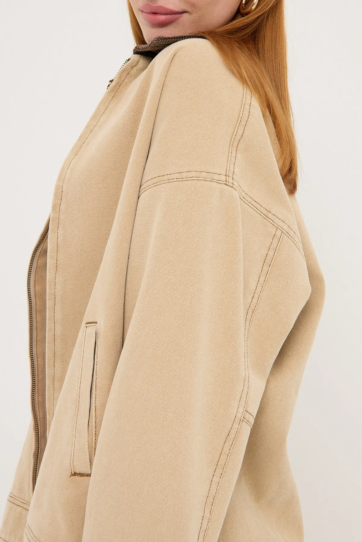 Lioness Workwear Jacket Stone