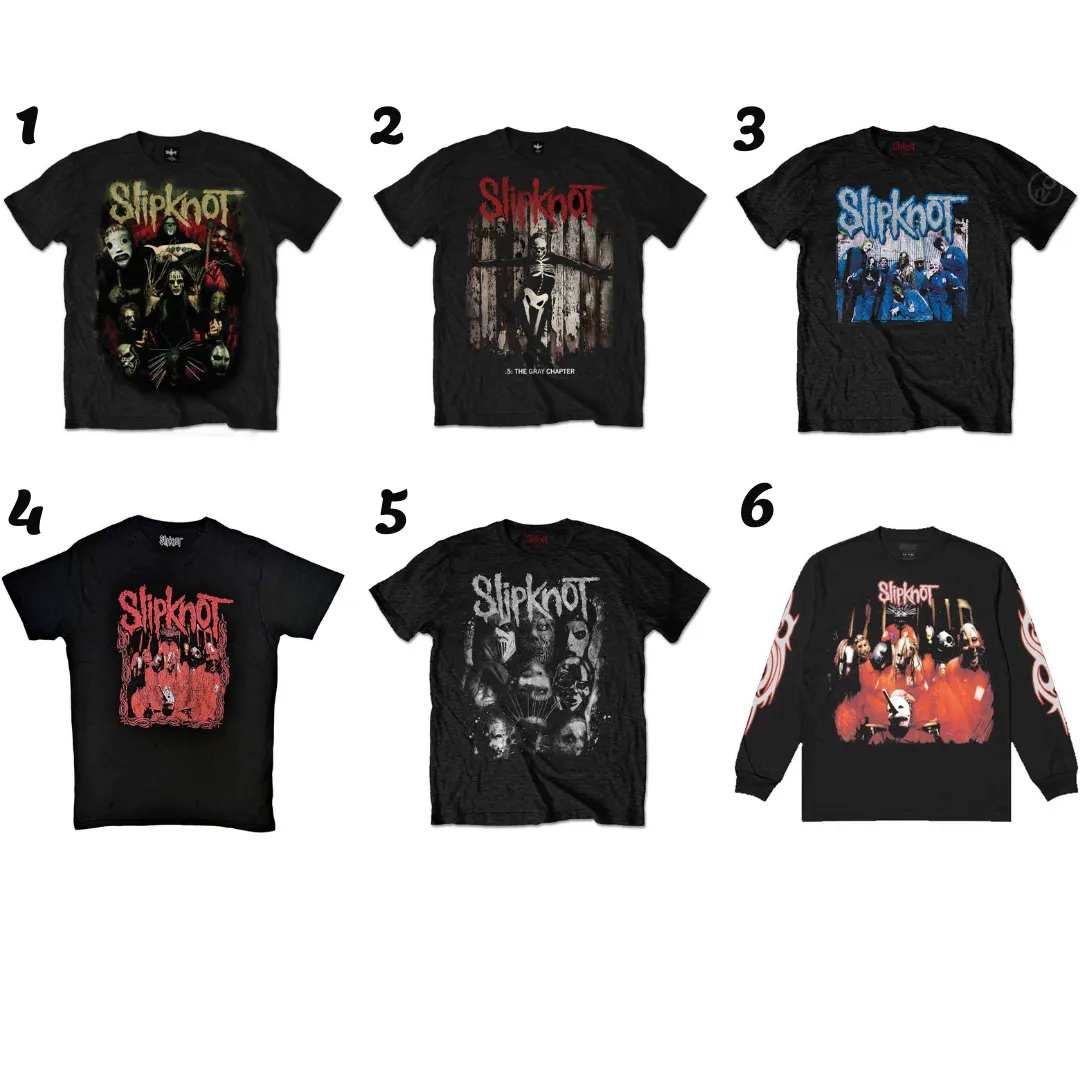 Slipknot T-shirts