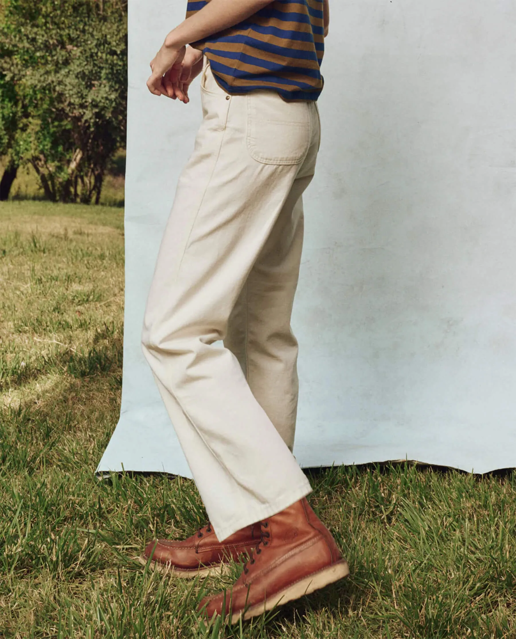 The Workwear Jean. -- Natural Hemp