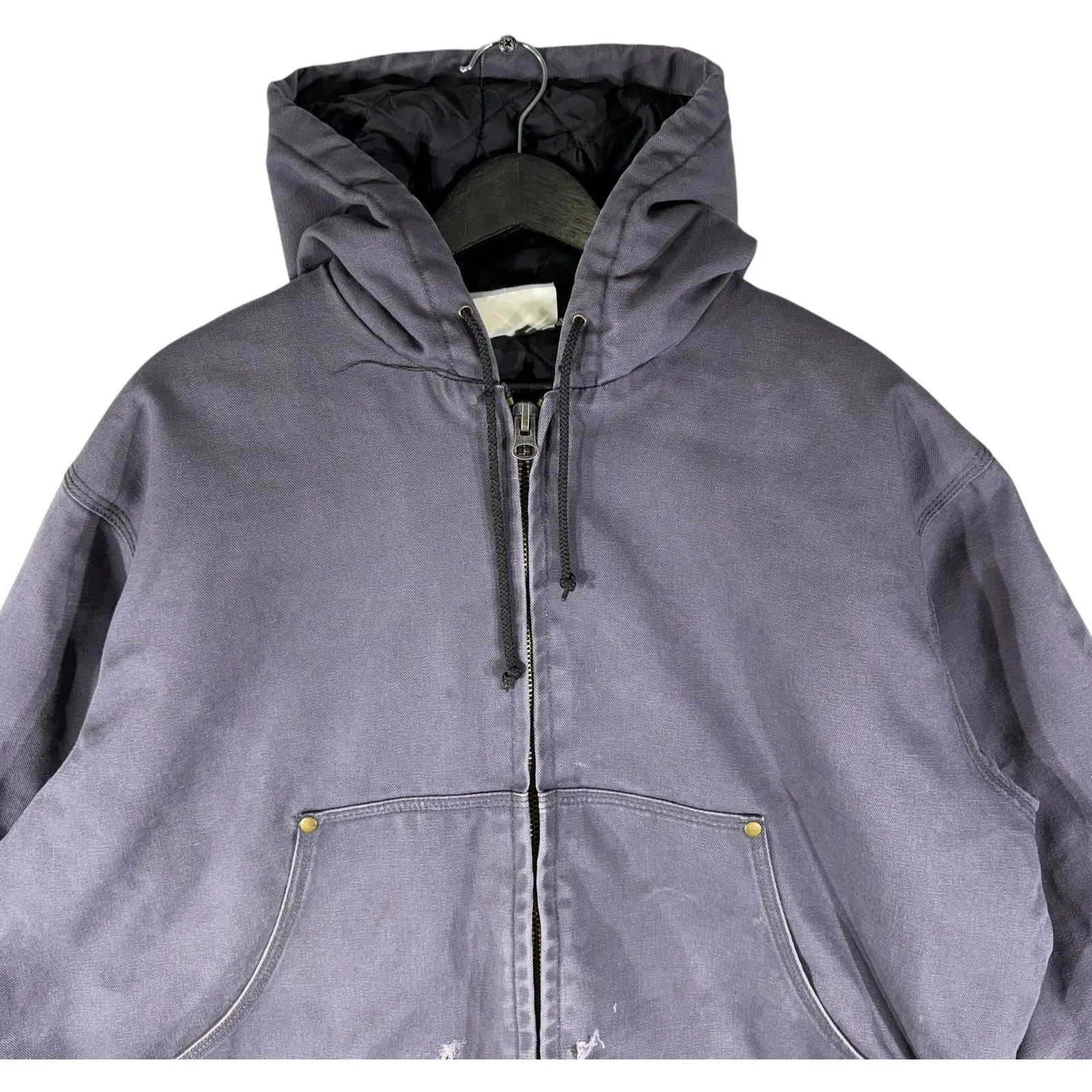 Vintage Jeep Hooded Workwear Jacket