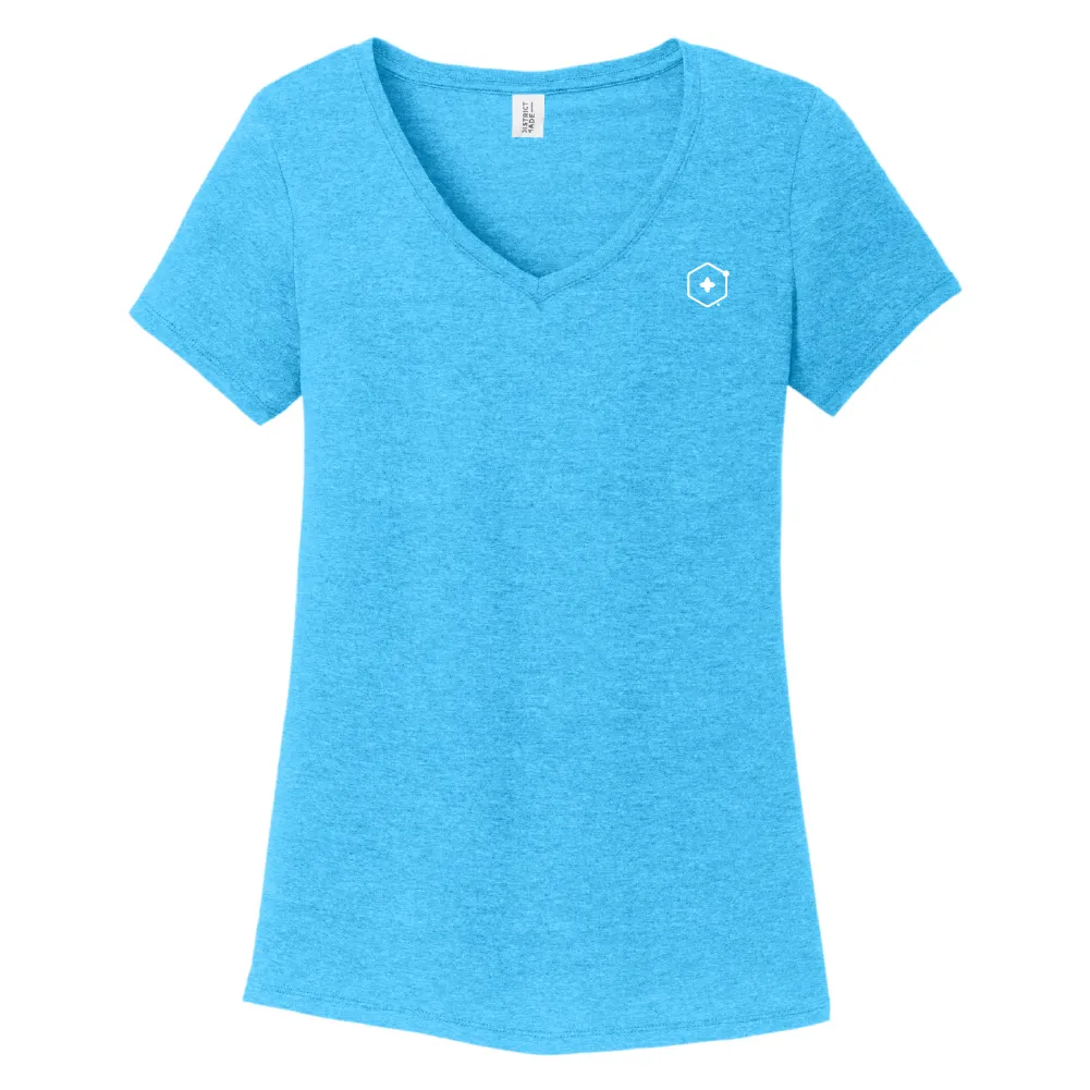 Women's District  Perfect Tri V-Neck Tee